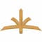 Ekena Millwork Davenport Rough Sawn Timber Gable Bracket, Western Red Cedar, 48"W x 26"H x 4"D x 4"F, 13/12 Pitch GBW048X26X0404DAV00RWR - alternate 1